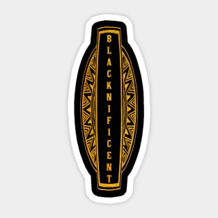 BLACKNIFICENT Sticker